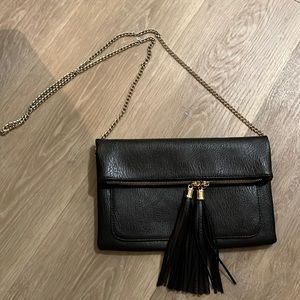 Black crossbody bag